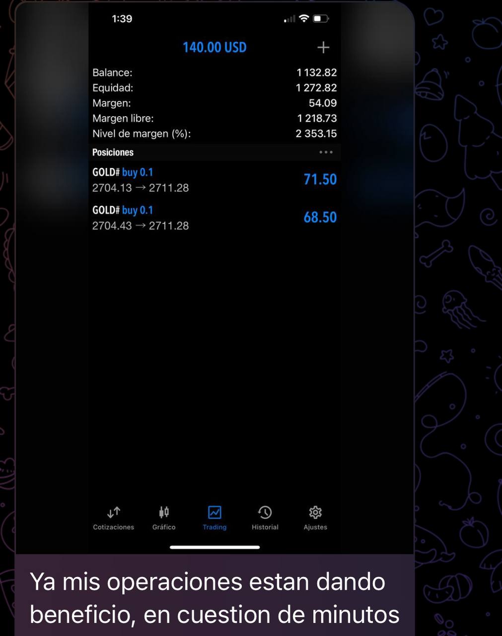 result screenshot